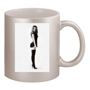 Evangeline Lilly 11oz Metallic Silver Mug