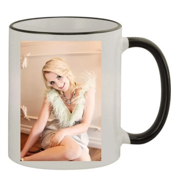 Evanna Lynch 11oz Colored Rim & Handle Mug