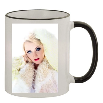 Evanna Lynch 11oz Colored Rim & Handle Mug