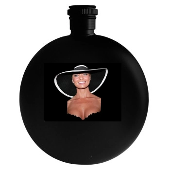 Jaime Pressly Round Flask