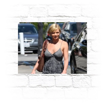 Jaime Pressly Metal Wall Art