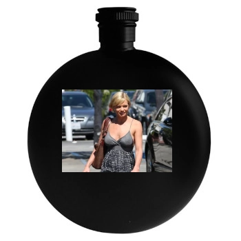 Jaime Pressly Round Flask