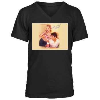 Jaime Pressly Men's V-Neck T-Shirt