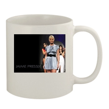 Jaime Pressly 11oz White Mug