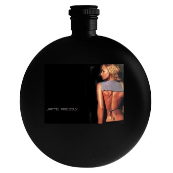 Jaime Pressly Round Flask