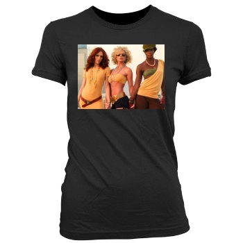 Jaime Pressly Women's Junior Cut Crewneck T-Shirt