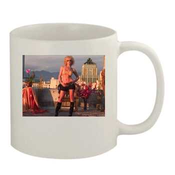 Jaime Pressly 11oz White Mug