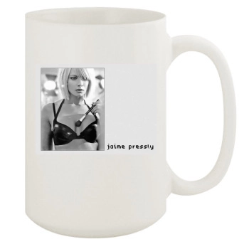 Jaime Pressly 15oz White Mug