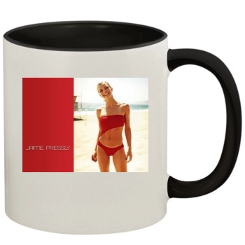 Jaime Pressly 11oz Colored Inner & Handle Mug