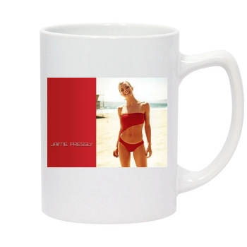 Jaime Pressly 14oz White Statesman Mug