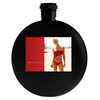 Jaime Pressly Round Flask