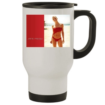 Jaime Pressly Stainless Steel Travel Mug