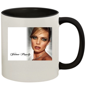 Jaime Pressly 11oz Colored Inner & Handle Mug