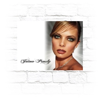 Jaime Pressly Metal Wall Art