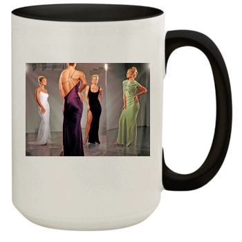 Jaime Pressly 15oz Colored Inner & Handle Mug