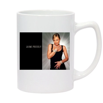 Jaime Pressly 14oz White Statesman Mug