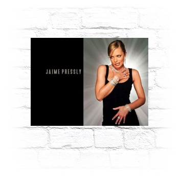 Jaime Pressly Metal Wall Art