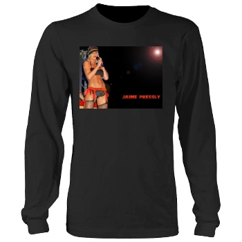 Jaime Pressly Men's Heavy Long Sleeve TShirt