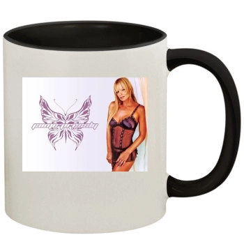 Jaime Pressly 11oz Colored Inner & Handle Mug