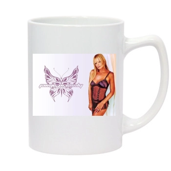 Jaime Pressly 14oz White Statesman Mug