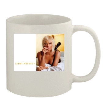 Jaime Pressly 11oz White Mug