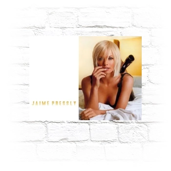 Jaime Pressly Metal Wall Art