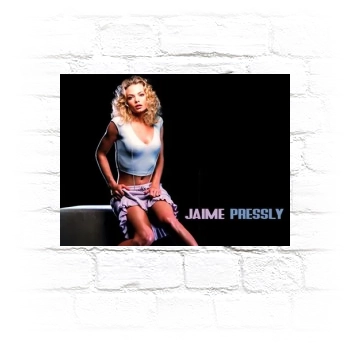 Jaime Pressly Metal Wall Art