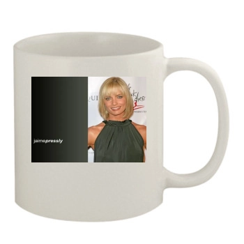 Jaime Pressly 11oz White Mug