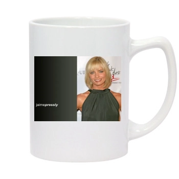 Jaime Pressly 14oz White Statesman Mug