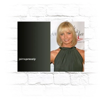 Jaime Pressly Metal Wall Art