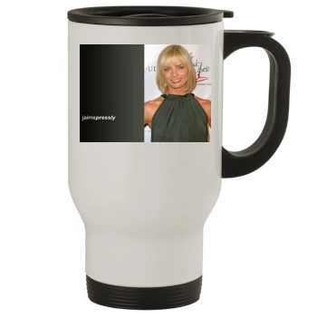 Jaime Pressly Stainless Steel Travel Mug