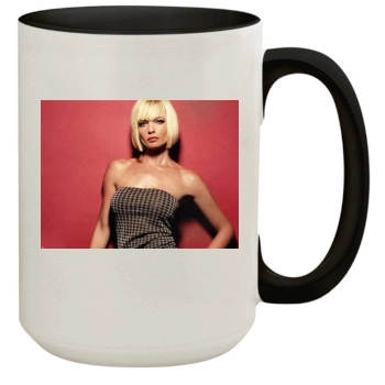 Jaime Pressly 15oz Colored Inner & Handle Mug