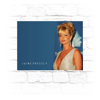 Jaime Pressly Metal Wall Art