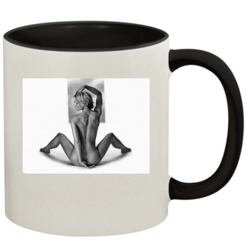 Jaime Pressly 11oz Colored Inner & Handle Mug