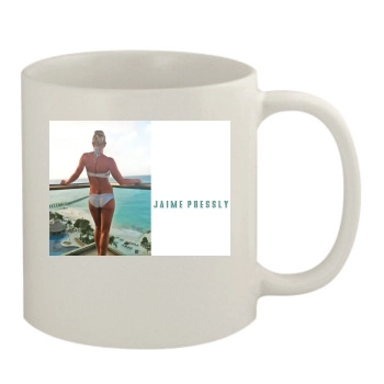 Jaime Pressly 11oz White Mug