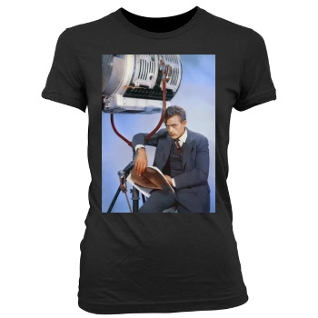 James Dean Women's Junior Cut Crewneck T-Shirt