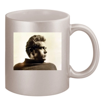 James Dean 11oz Metallic Silver Mug