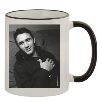 James Franco 11oz Colored Rim & Handle Mug