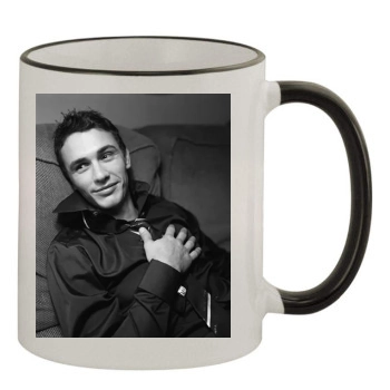 James Franco 11oz Colored Rim & Handle Mug