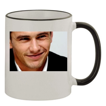 James Franco 11oz Colored Rim & Handle Mug