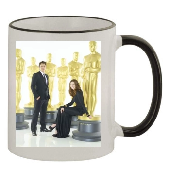 James Franco 11oz Colored Rim & Handle Mug