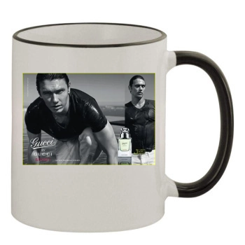 James Franco 11oz Colored Rim & Handle Mug