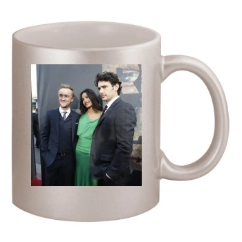 James Franco 11oz Metallic Silver Mug