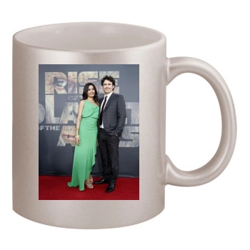 James Franco 11oz Metallic Silver Mug