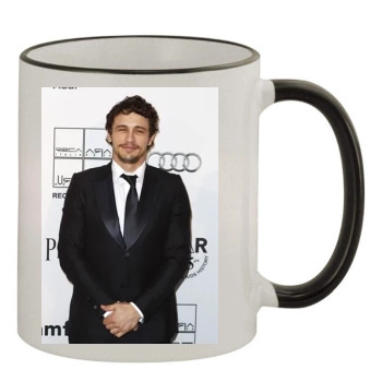 James Franco 11oz Colored Rim & Handle Mug