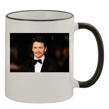 James Franco 11oz Colored Rim & Handle Mug