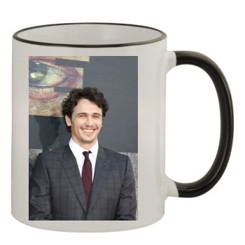 James Franco 11oz Colored Rim & Handle Mug