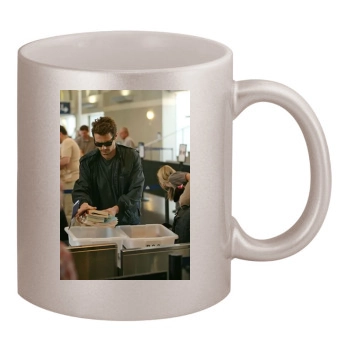 James Franco 11oz Metallic Silver Mug