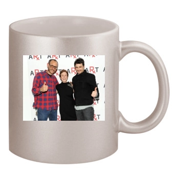 James Franco 11oz Metallic Silver Mug