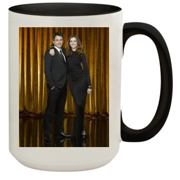 James Franco 15oz Colored Inner & Handle Mug